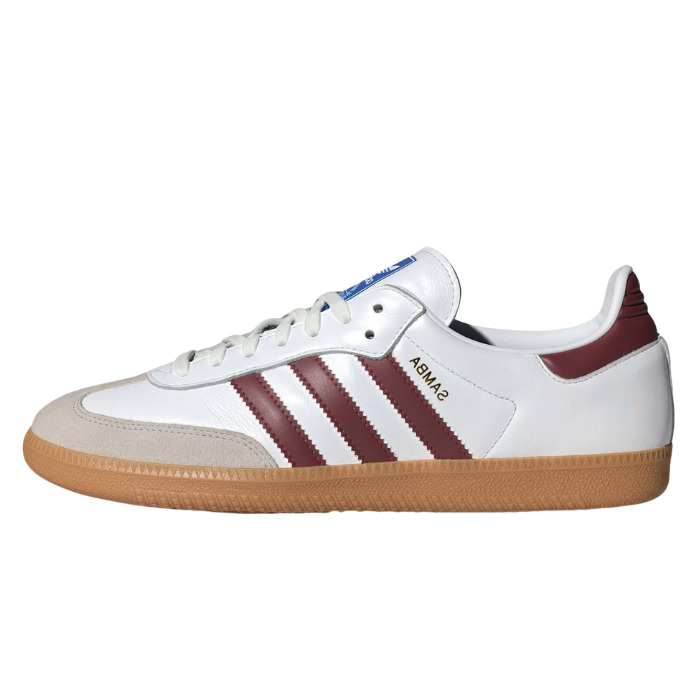 Adidas Samba  'White/Burgundy/Gum