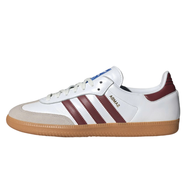 Adidas Samba  'White/Burgundy/Gum