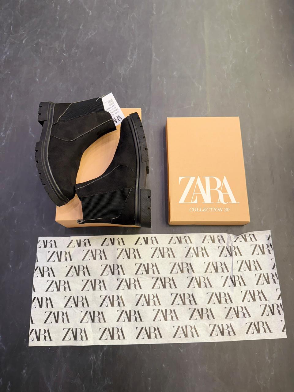 Zara Men's Boot Suede