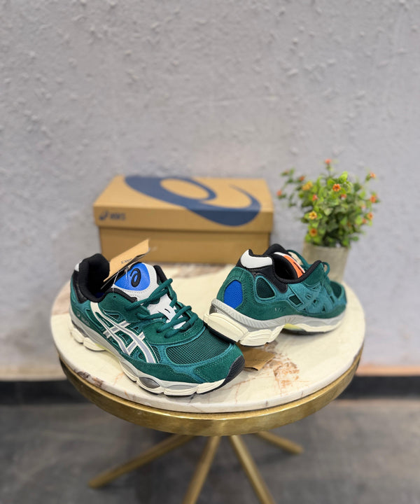 ASICS NYC Kayano Green Jewel Ivory