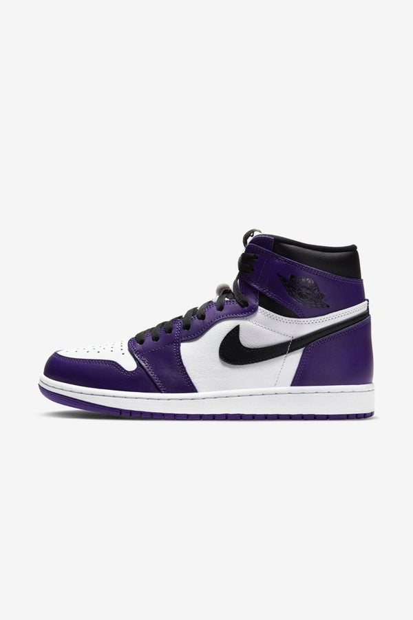 Air Jordan 1 Mid Purple Court Sneakers