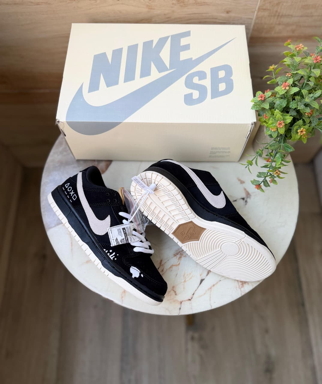 PlayStation Inspired Nike SB Look – Black Streetwear Sneakers