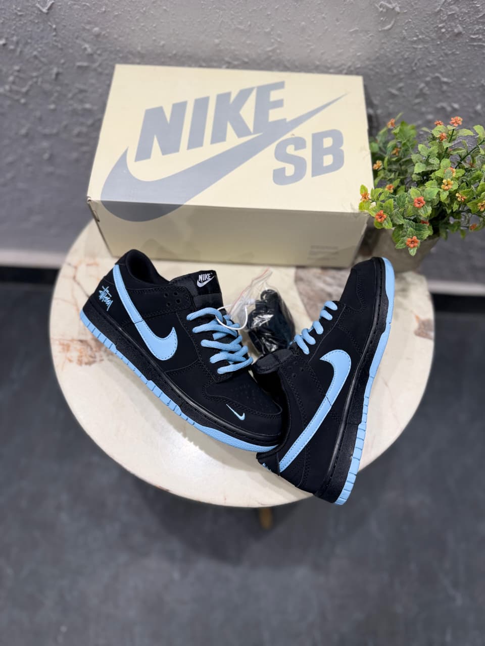 Nike Air Force 1 Custom Stussy Black 2025 – Premium Street Style