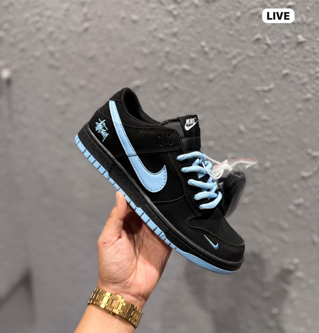 Nike Air Force 1 Custom Stussy Black 2025 – Premium Street Style