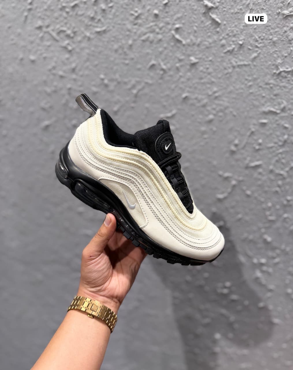 Nike Air Max 97 Light Bone – Lightweight Comfort Sneakers