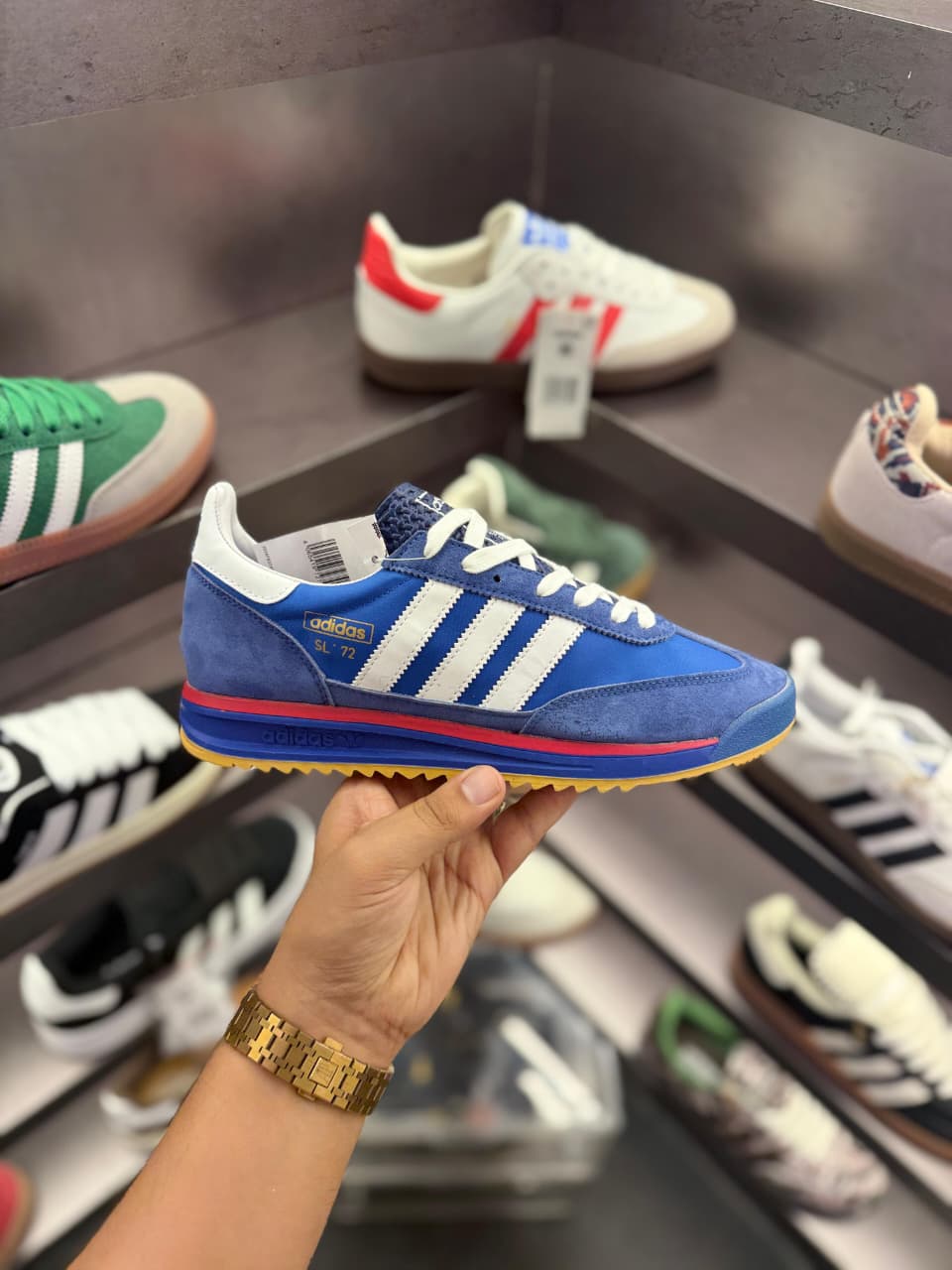 Adidas Originals SL 72 Blue – Retro Running Sneakers