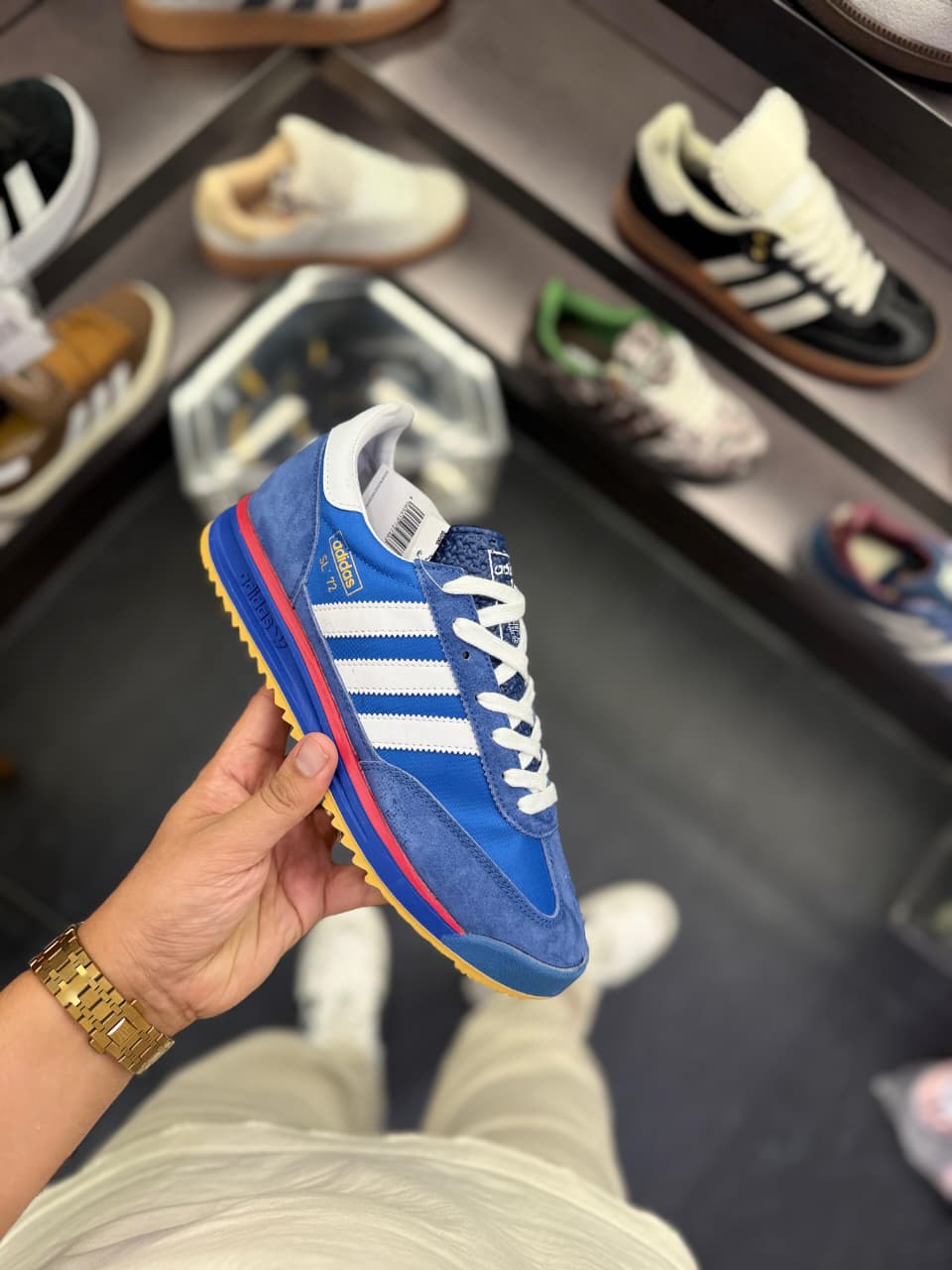Adidas Originals SL 72 Blue – Retro Running Sneakers