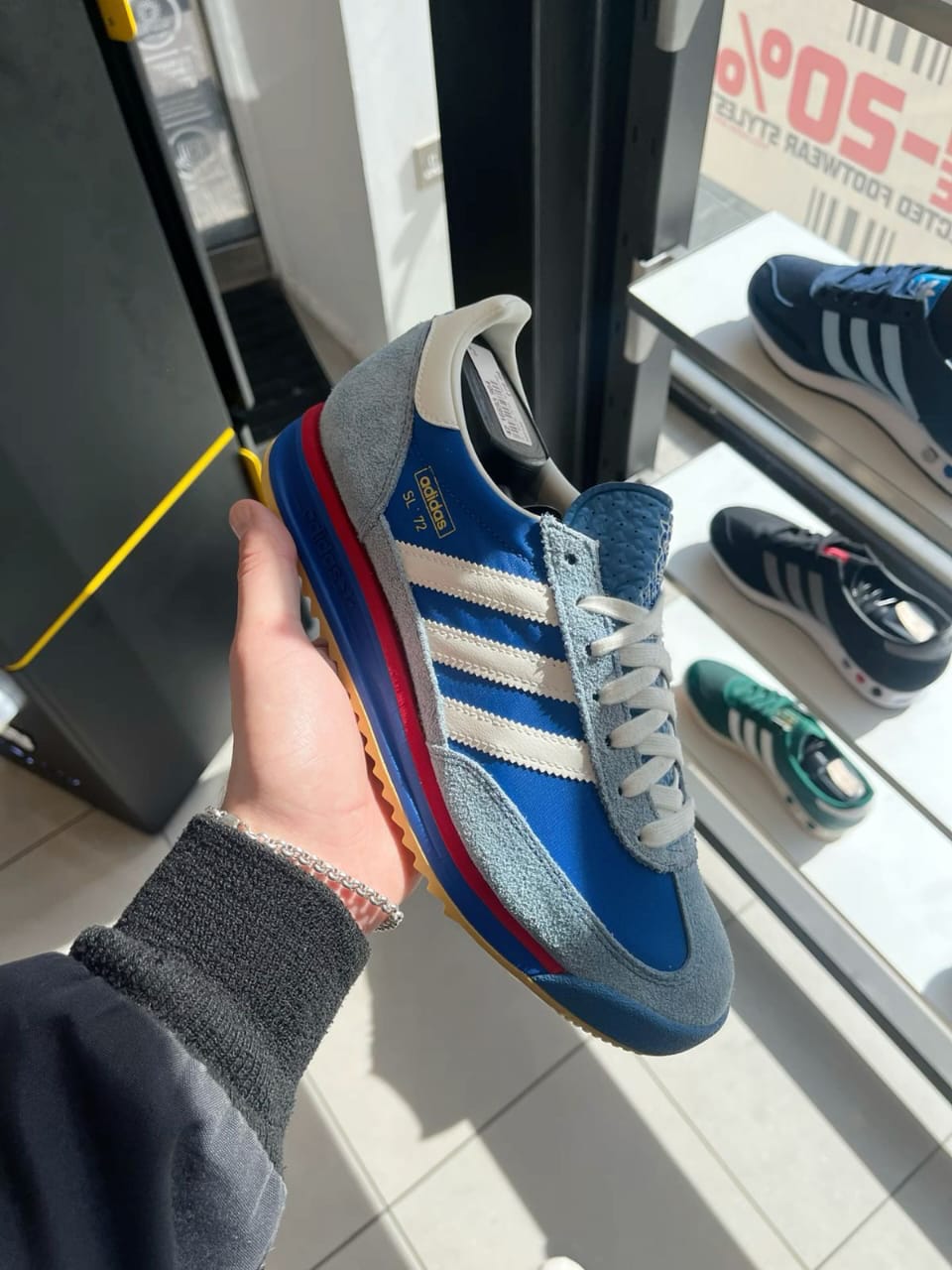 Adidas Originals SL 72 Blue – Retro Running Sneakers
