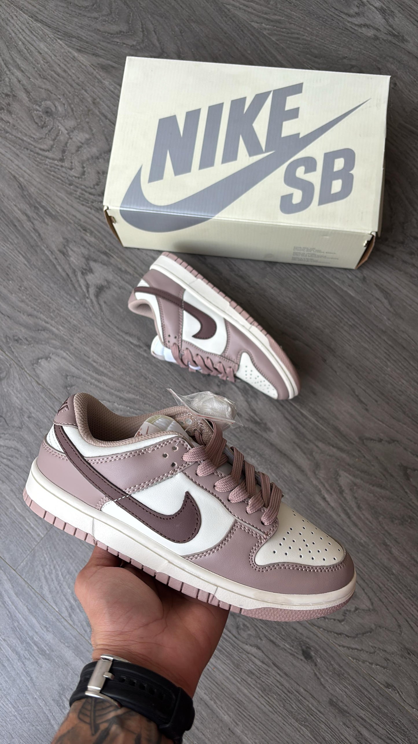 Nike Dunk Low “Diffused Taupe” – Premium Neutral Leather Dunk WMNS