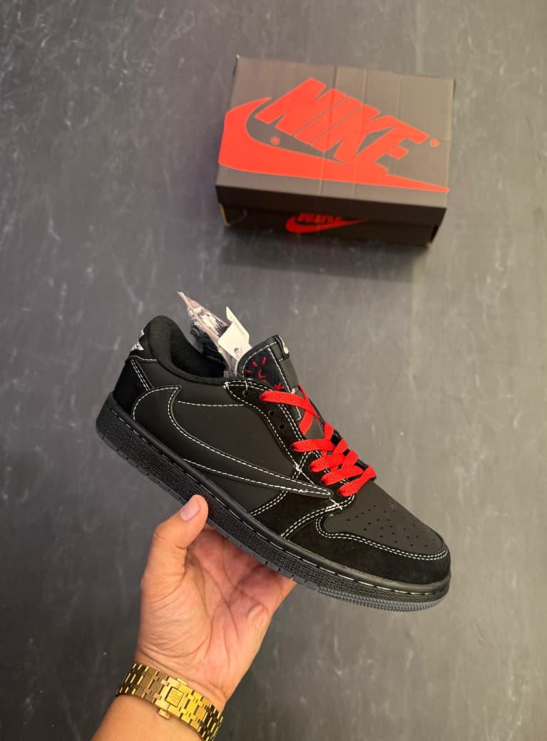 Air Jordan 1 Low SP Travis Scott Black Phantom