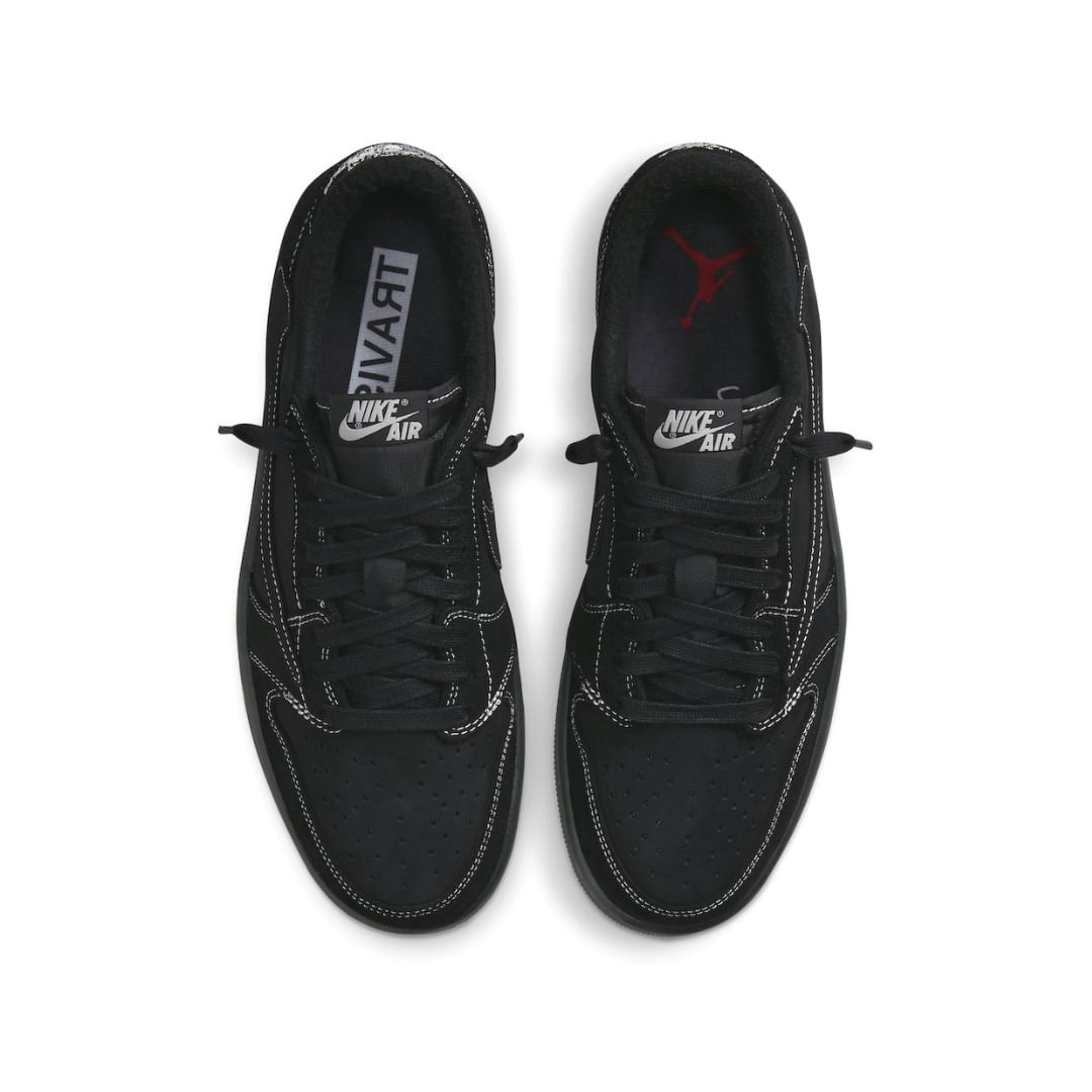 Travis Scott x Air Jordan 1 Low ‘Black Phantom’ – Cactus Jack Collab