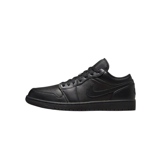 Air Jordan 1 Low Blackout – Triple Black Graphic Swoosh