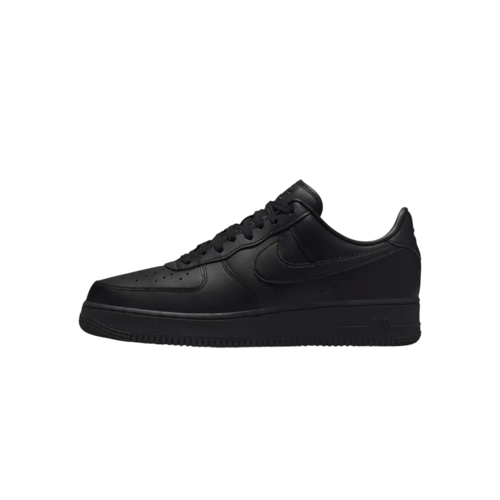 Nike Air Force 1 Low “Triple Black” – Premium Leather Sneakers (Unisex)