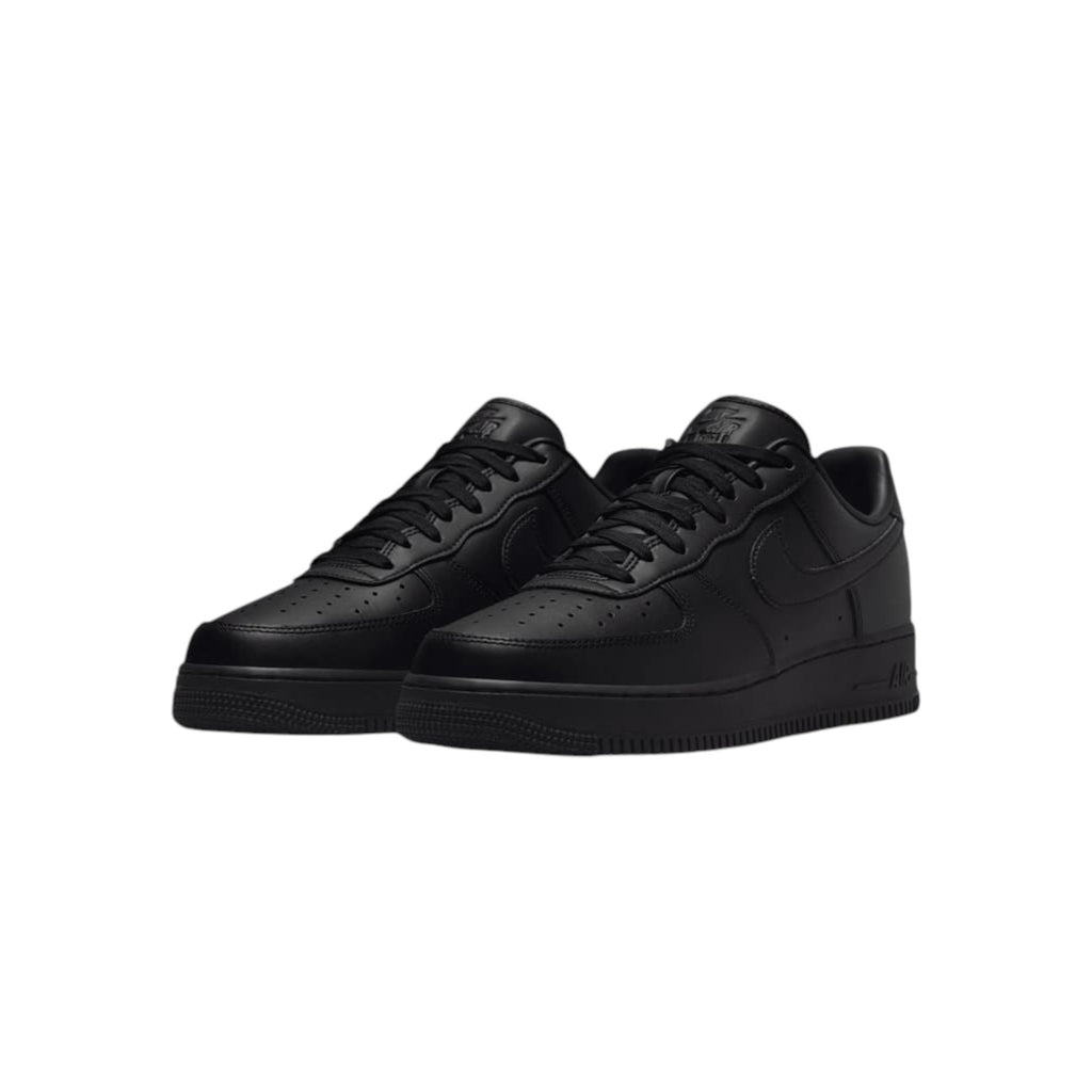 Nike Air Force 1 Low “Triple Black” – Premium Leather Sneakers (Unisex)