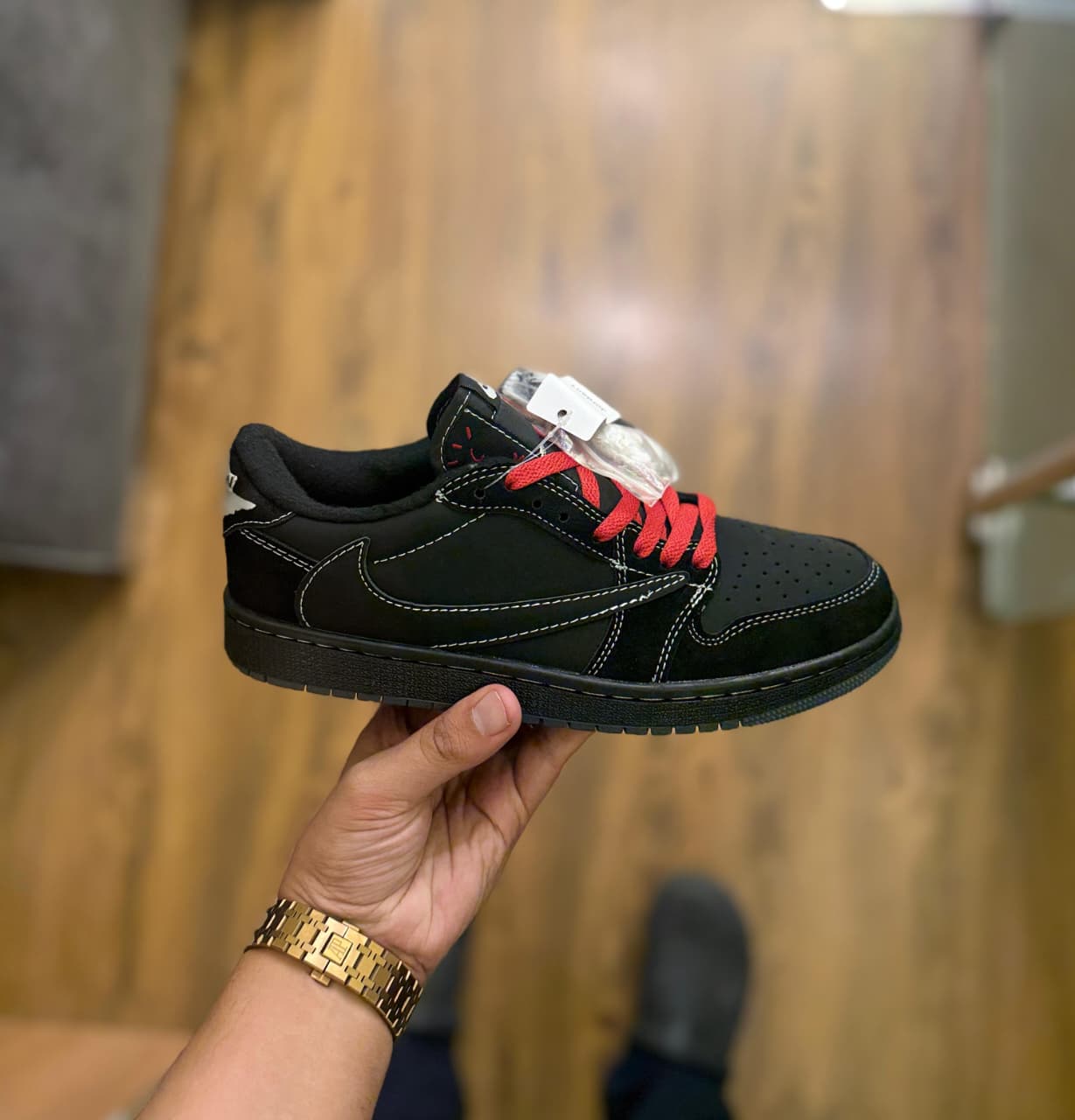 Air Jordan 1 Low SP Travis Scott Black Phantom