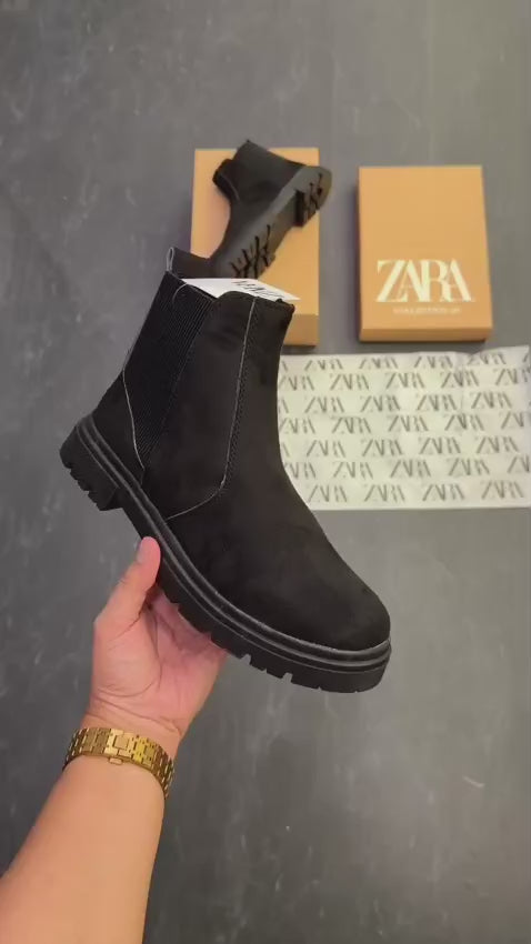 Zara Men's Boot Suede
