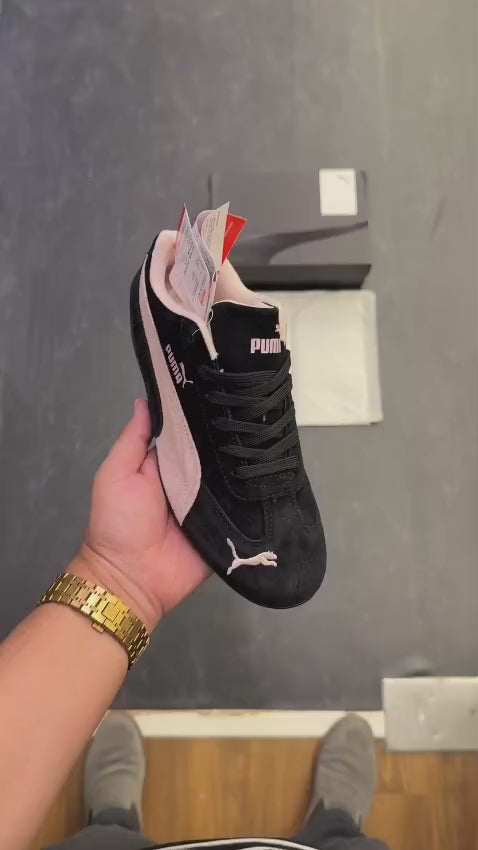 Puma Speed Cat Black & Pink – Motorsport Style Sneakers